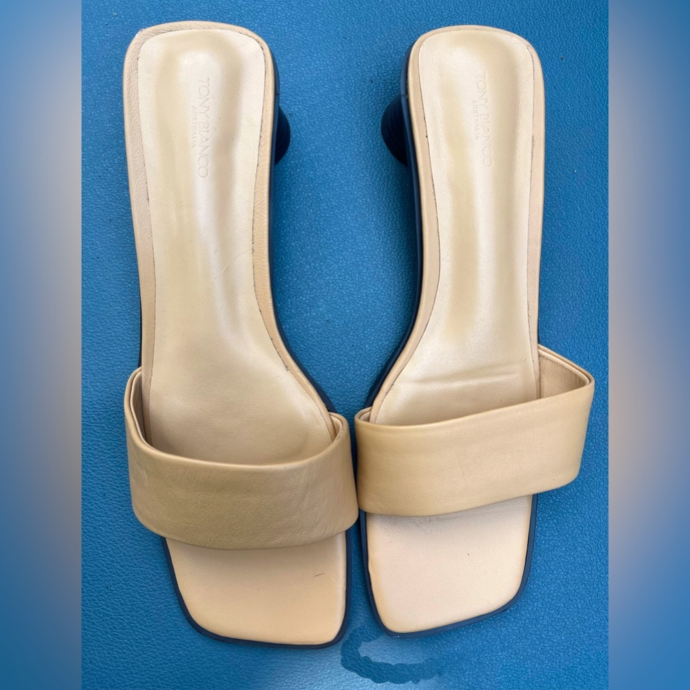 Tony Bianco Cream Heels